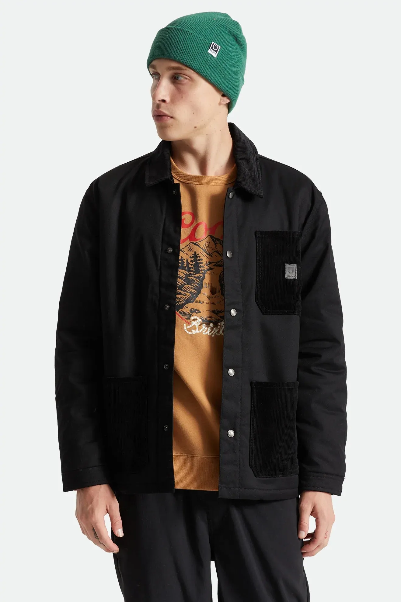 03319 Brixton Survey x Lined Chore Coat