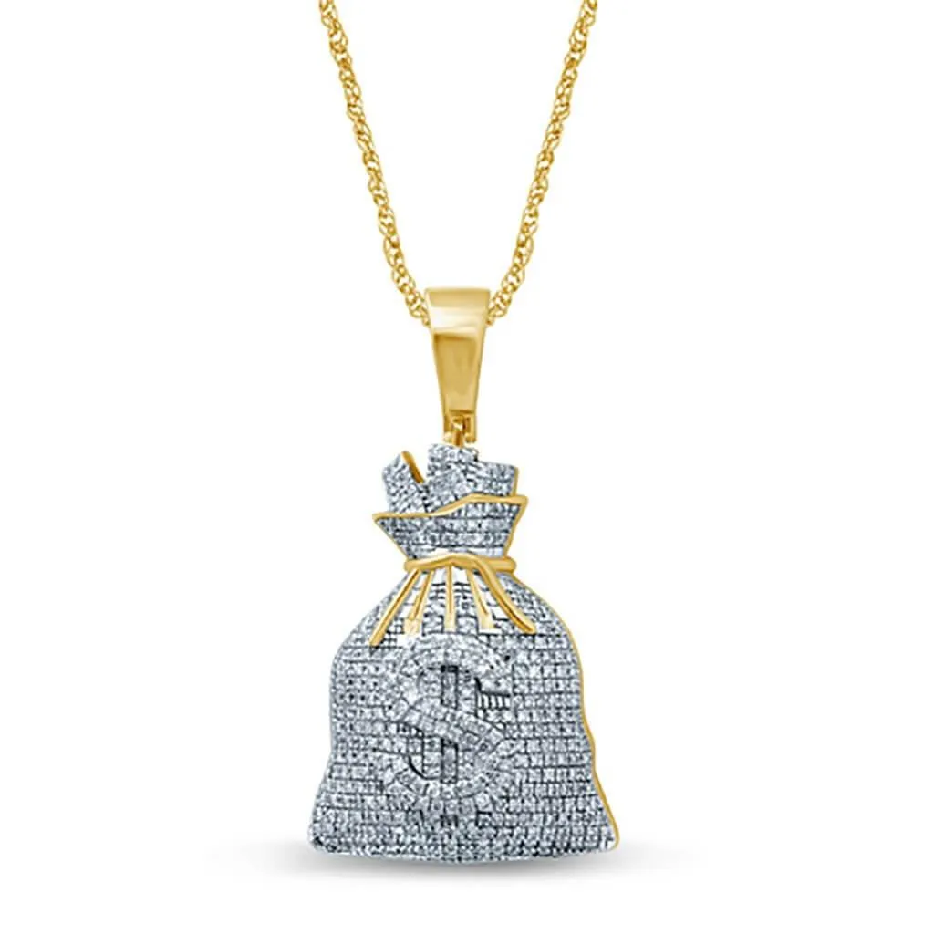 10K 0.75-0.82CT D-MONEY BAGS