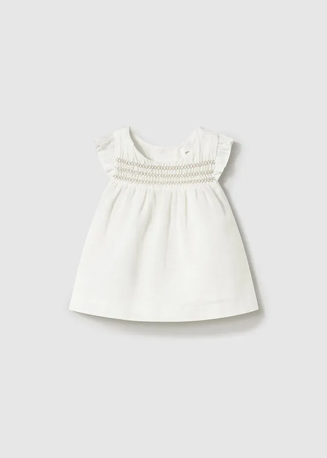 1846 Mayoral Linen Style  Dress