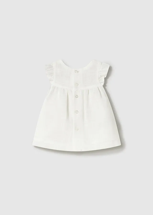 1846 Mayoral Linen Style  Dress