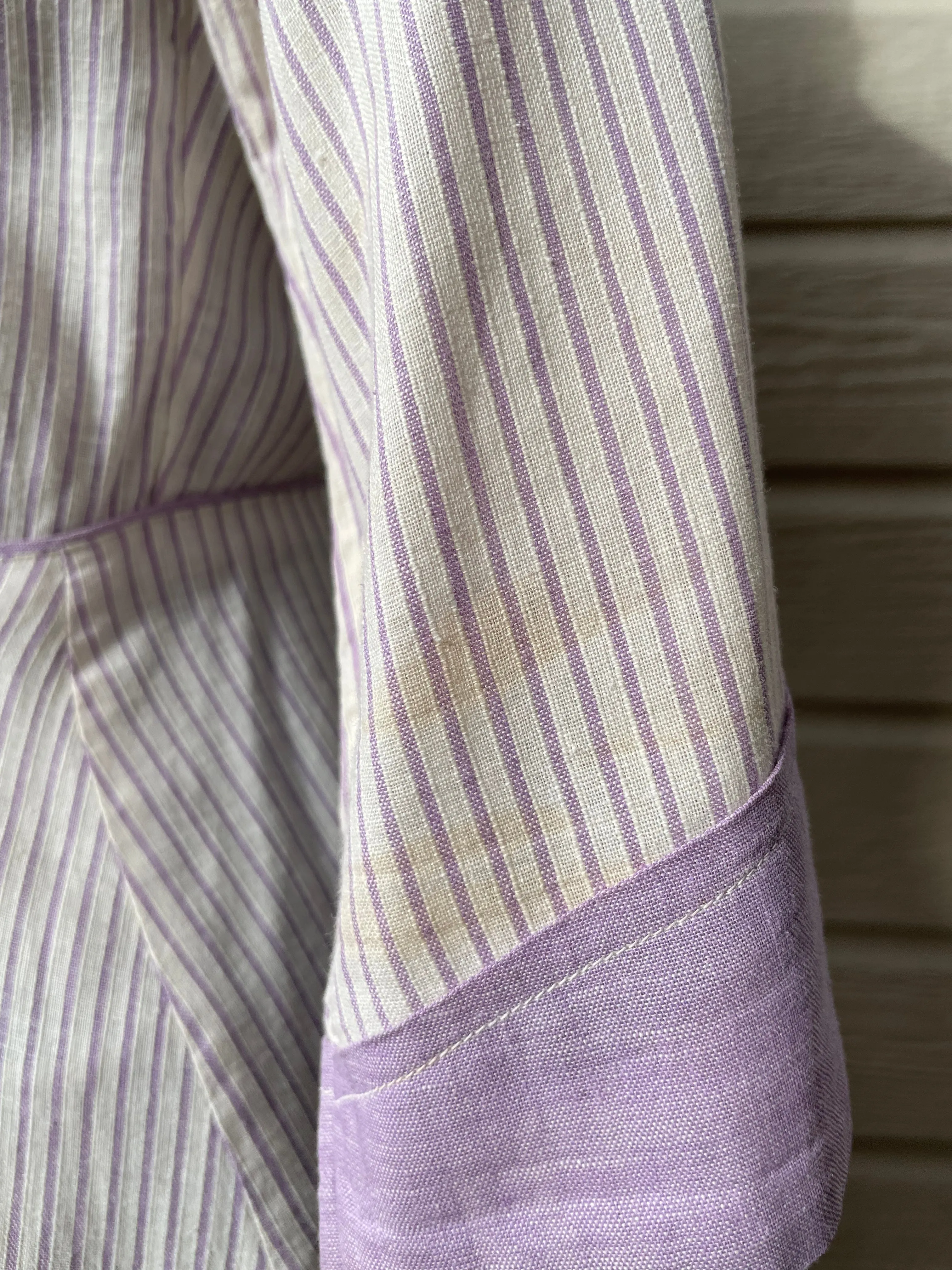 1910s Lavender Sailor Collar Day Dress