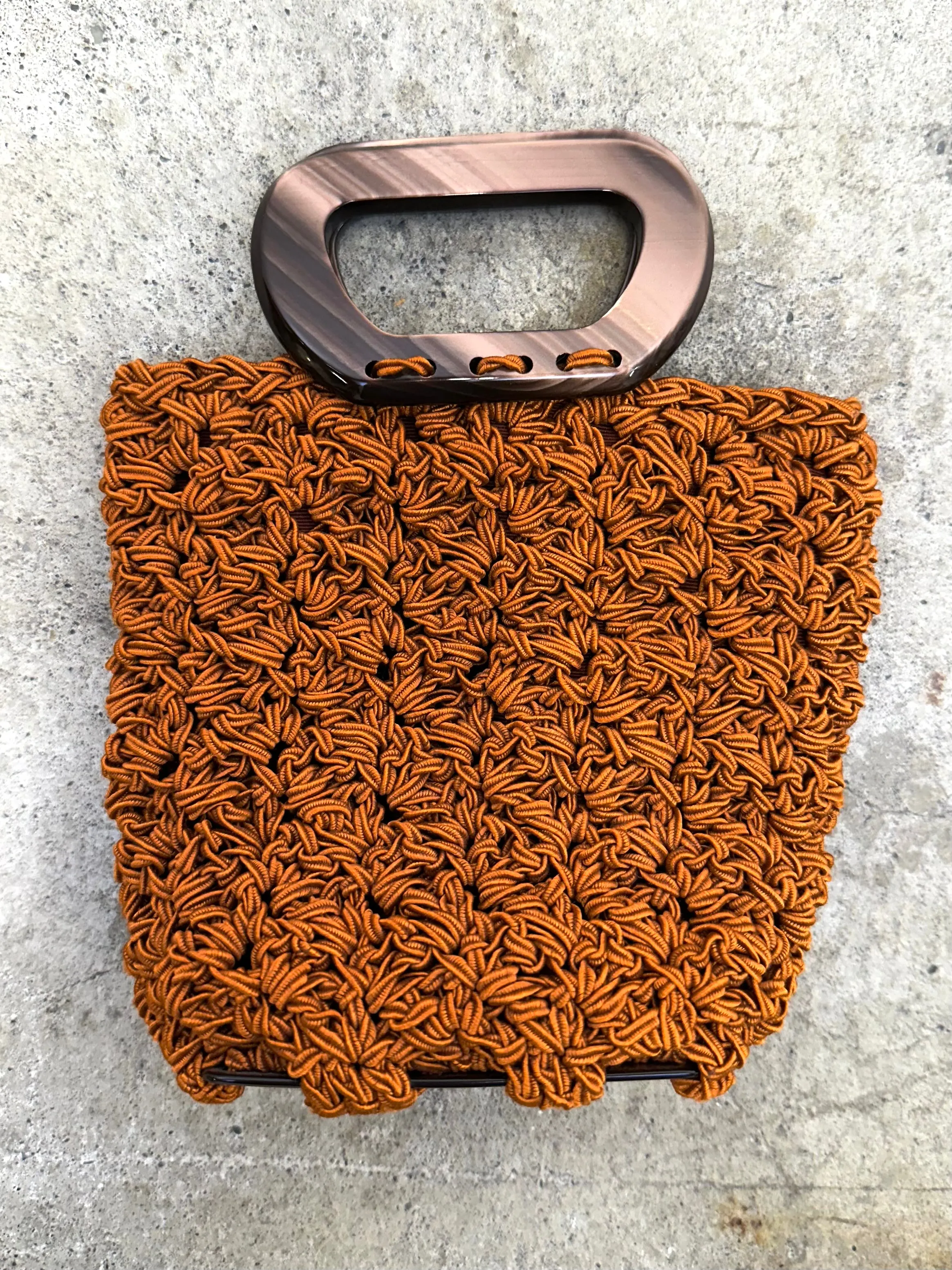 1990s Gun-Marie Nilsson Crochet Mini Bag