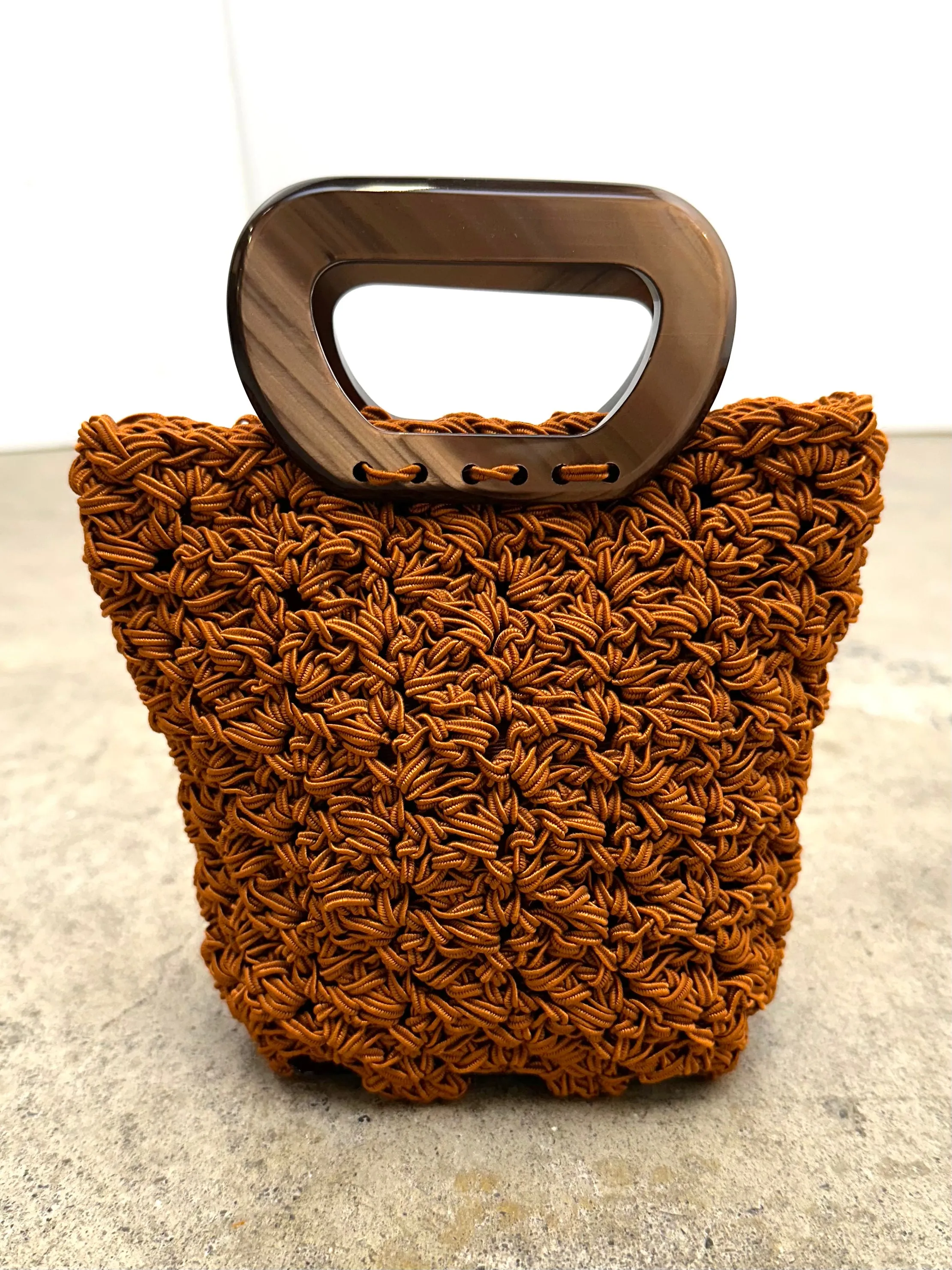1990s Gun-Marie Nilsson Crochet Mini Bag