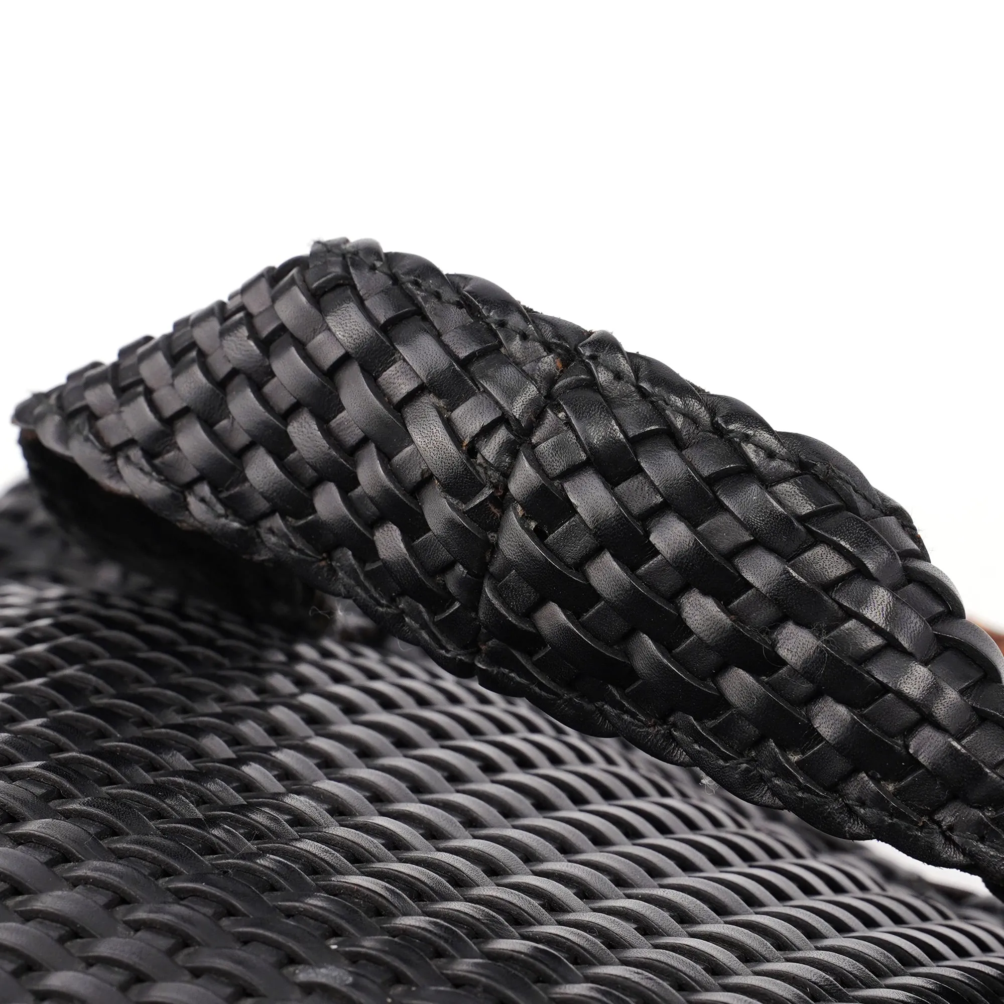 1996 Brown Woven Bamboo 2-Way Shoulder Bag