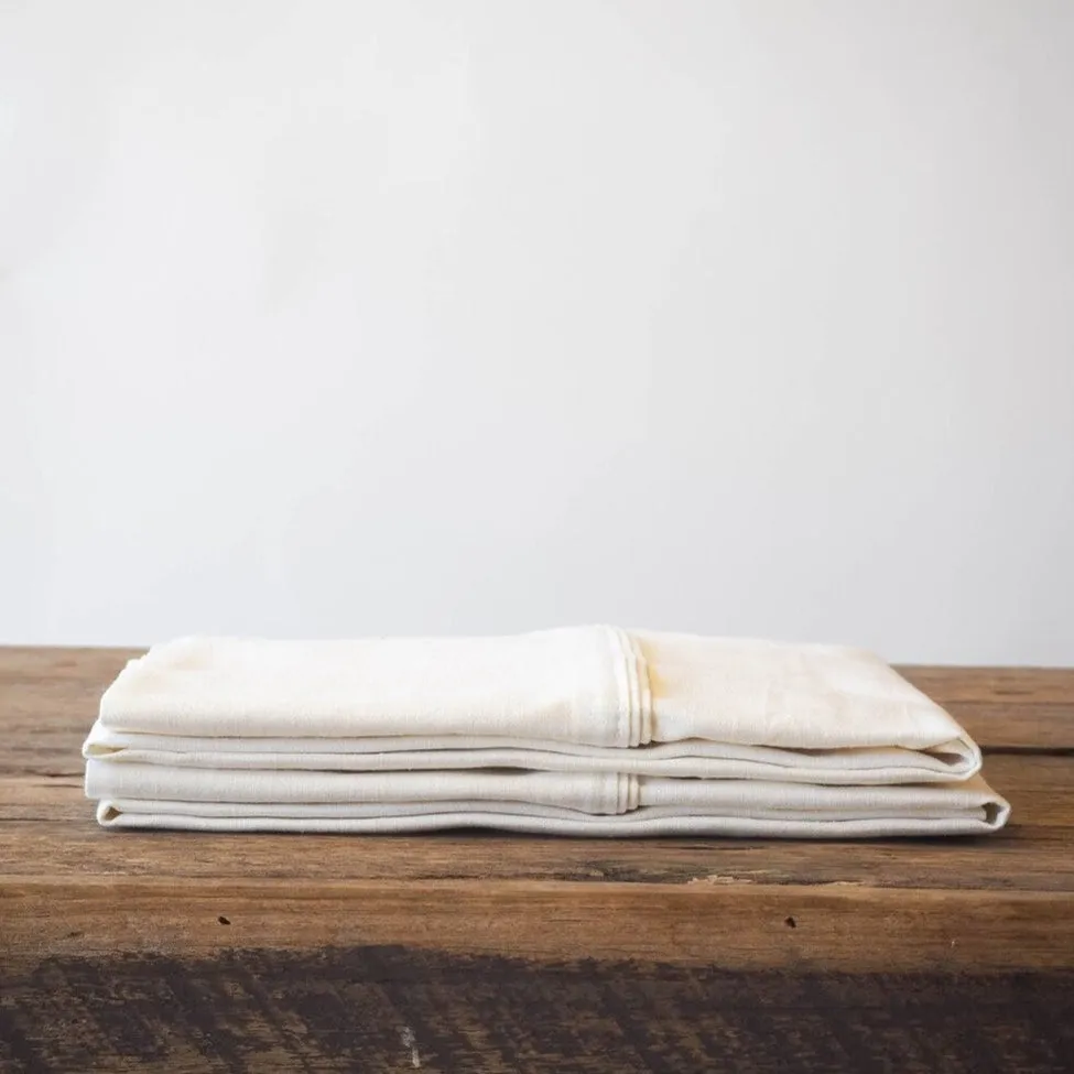 2 x HEMP ORGANIC COTTON KING PILLOWCASES