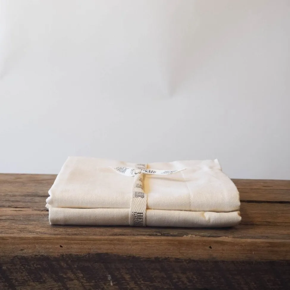 2 x HEMP ORGANIC COTTON OXFORD PILLOWCASES
