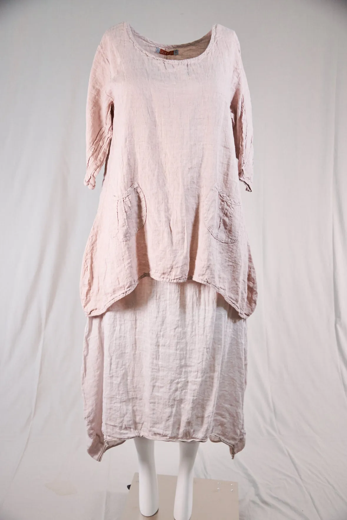 2265 Photographer's Smock-Natural Pink-U