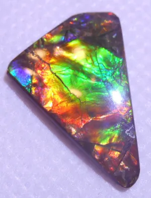27 x 18 mm - IMP-39　Natural Ammolite Double-Sided Imperial BEAUTY!　両面　レアルース　アンモライト
