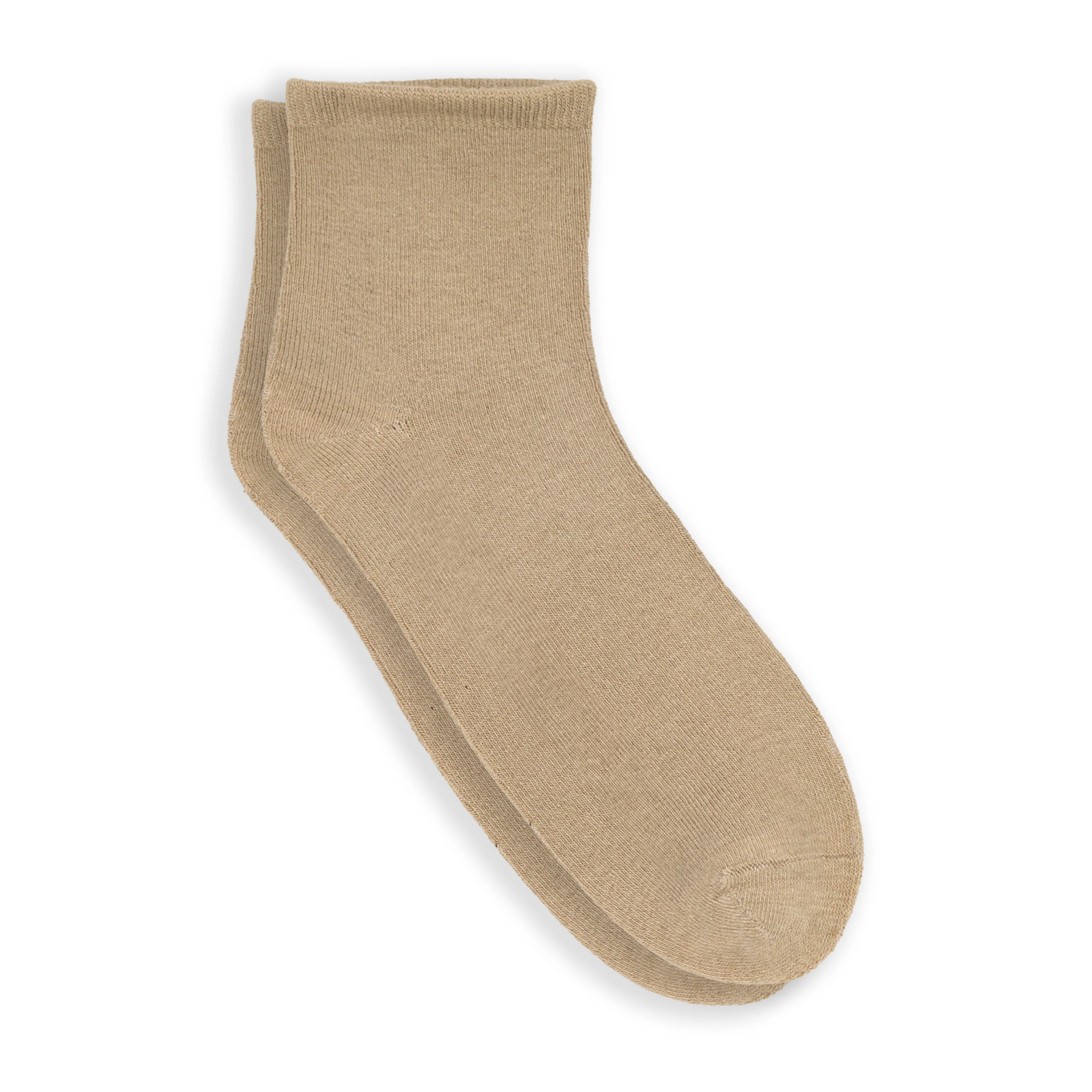 3-Pair Ladies Lightweight Bamboo Quarter Socks