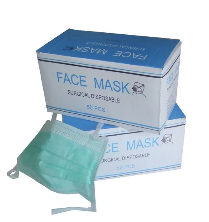 3-Ply Surgical Mask Non Woven, Box of 50pcs