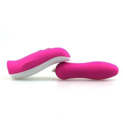 7305M      12 Function Wireless Remote Control Pink Silicone Waterproof Bullet Vibe
