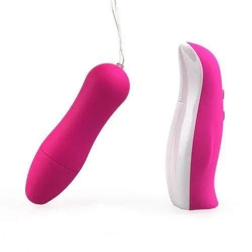 7305M      12 Function Wireless Remote Control Pink Silicone Waterproof Bullet Vibe