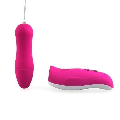 7305M      12 Function Wireless Remote Control Pink Silicone Waterproof Bullet Vibe