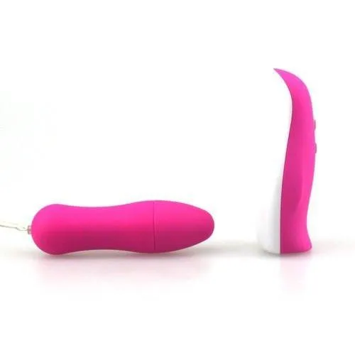 7305M      12 Function Wireless Remote Control Pink Silicone Waterproof Bullet Vibe