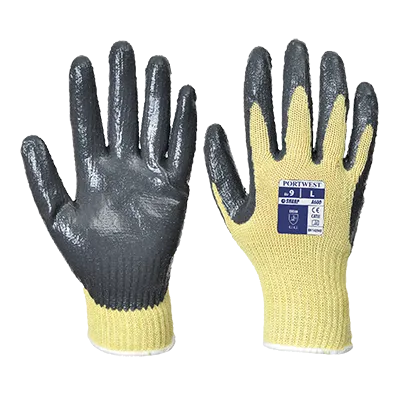 A600 Cut 3 Nitrile Grip Glove