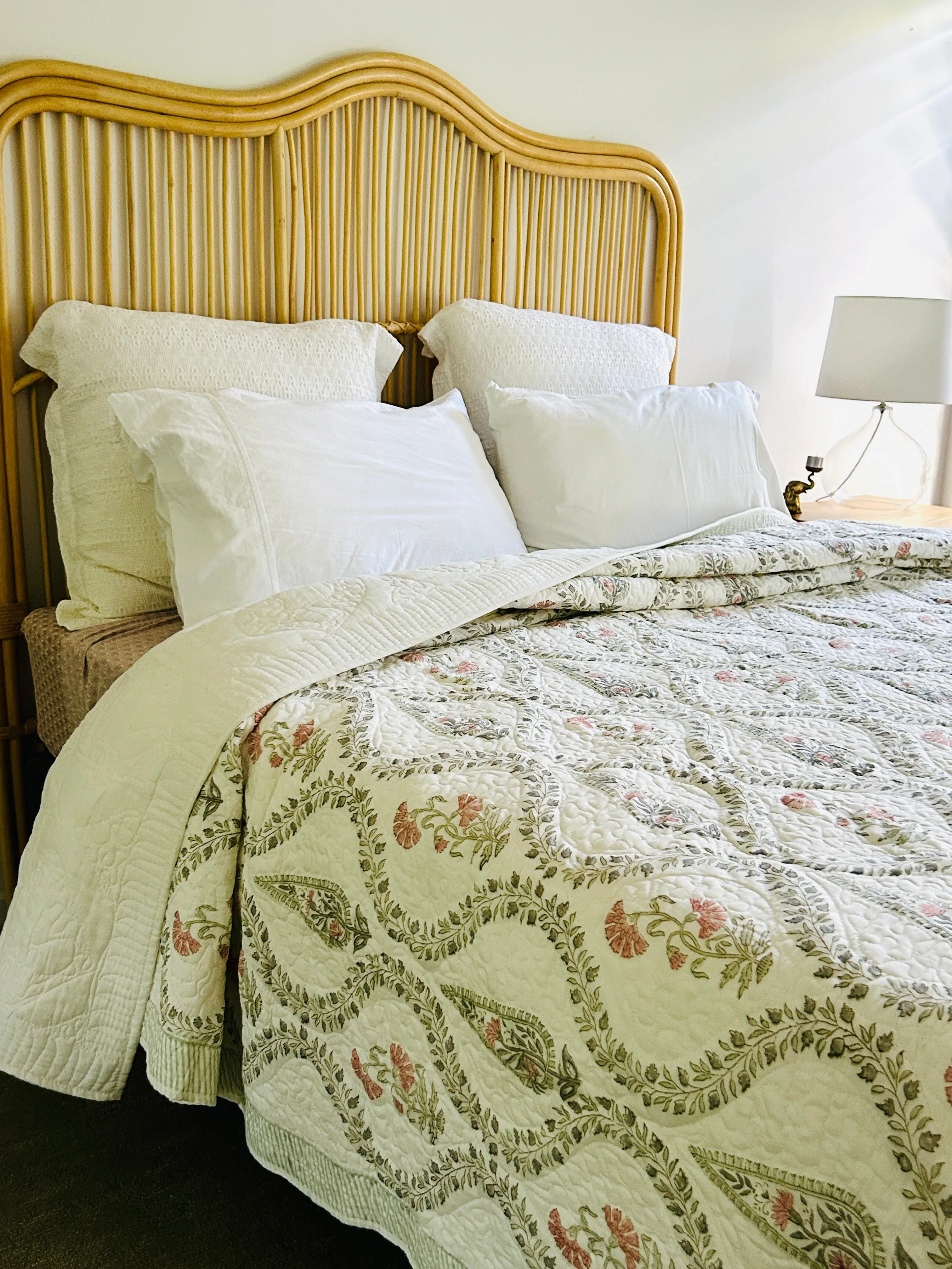Aarna | Quilted Coverlet King