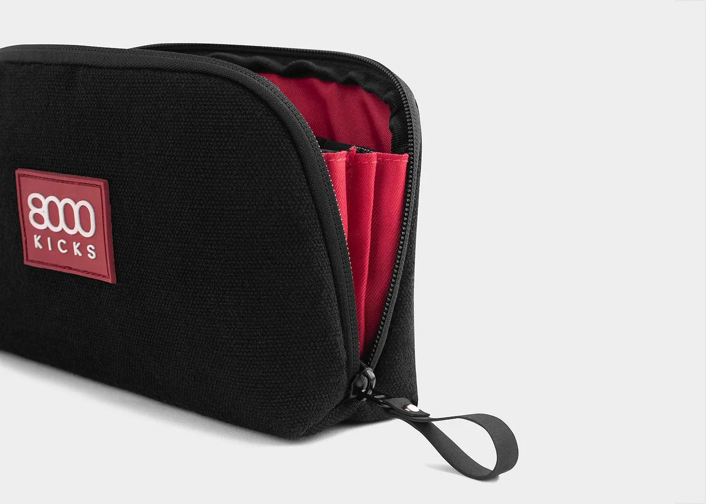 Accessory & Tech Vegan Hemp Pouch | Black
