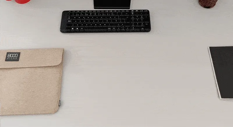 Accessory & Tech Vegan Hemp Pouch | Black