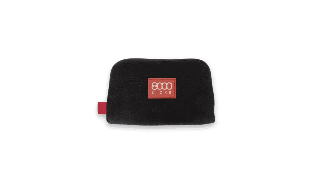 Accessory & Tech Vegan Hemp Pouch | Black