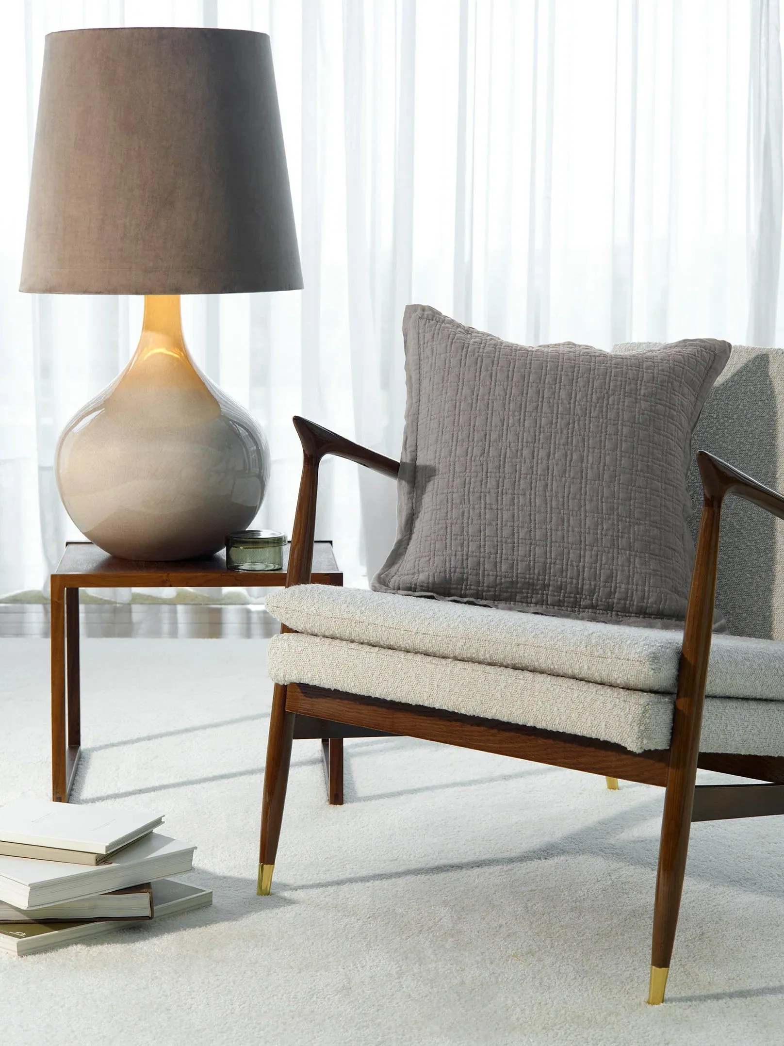 adorno quilted decorative pillow