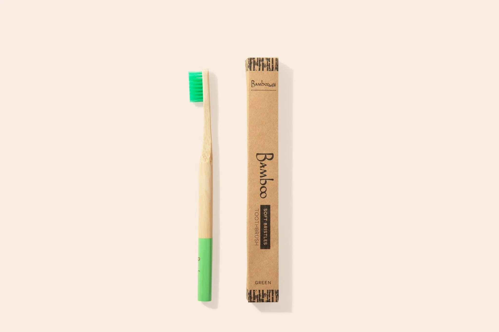 Adult Bamboo Toothbrush | Green