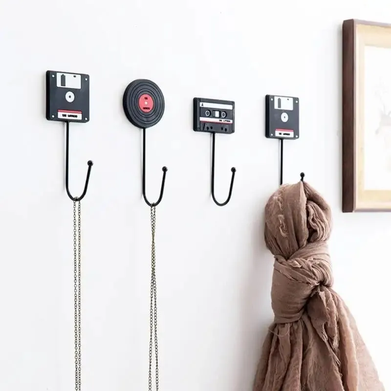 Aesthetic Retro Style Hook Hangers for Trendy Wall Decor
