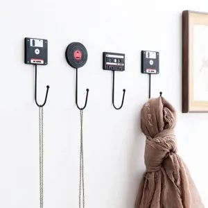 Aesthetic Retro Style Hook Hangers for Trendy Wall Decor