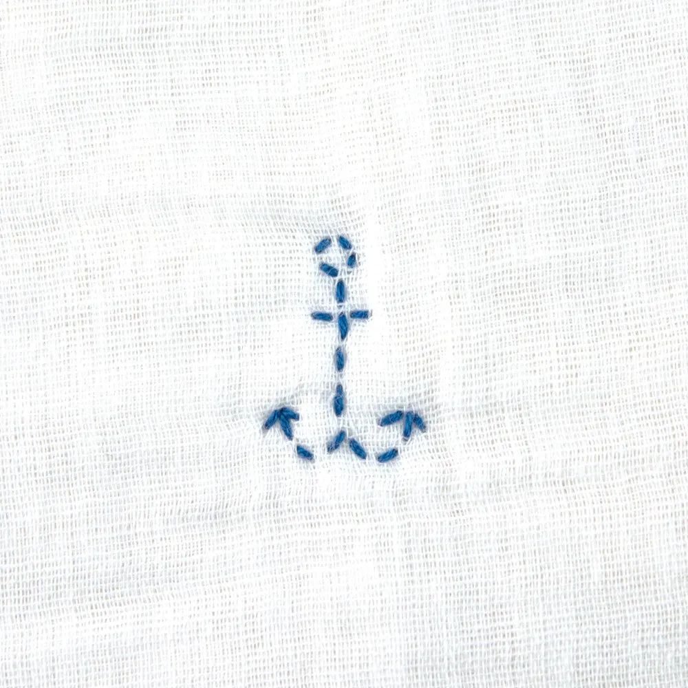 Ahoy Organic Baby Quilt Blanket