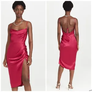 Amanda Uprichard Jasalina Silk Dress