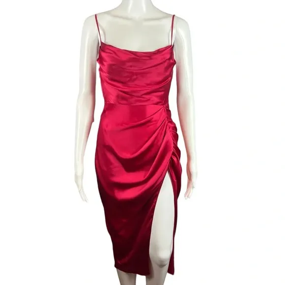 Amanda Uprichard Jasalina Silk Dress