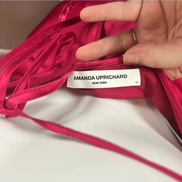 Amanda Uprichard Jasalina Silk Dress