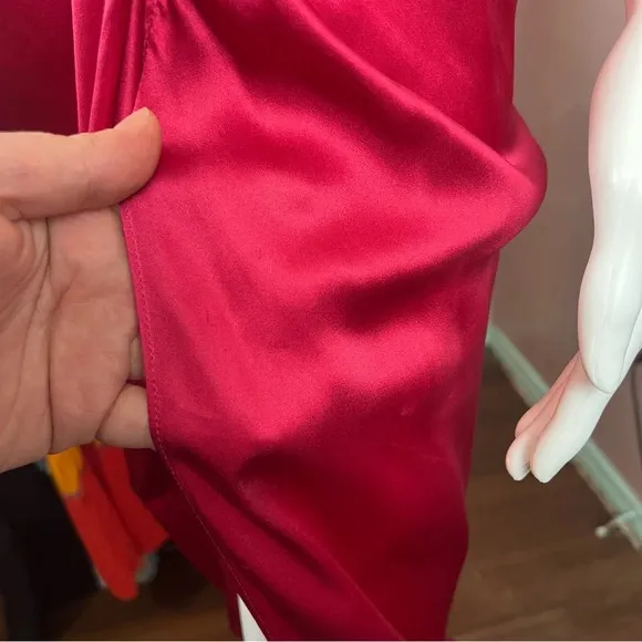 Amanda Uprichard Jasalina Silk Dress