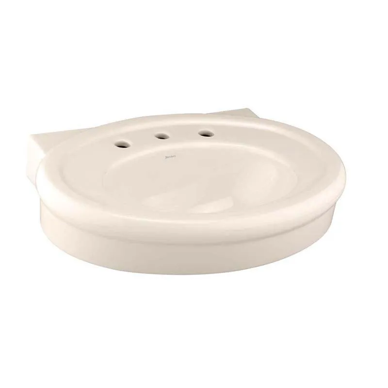 American Standard 0283.008.222 Standard Collection Pedestal Sink Basin in Linen