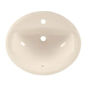 American Standard 0475.047.222 Aqualyn Self-Rimming Bathroom Sink in Linen