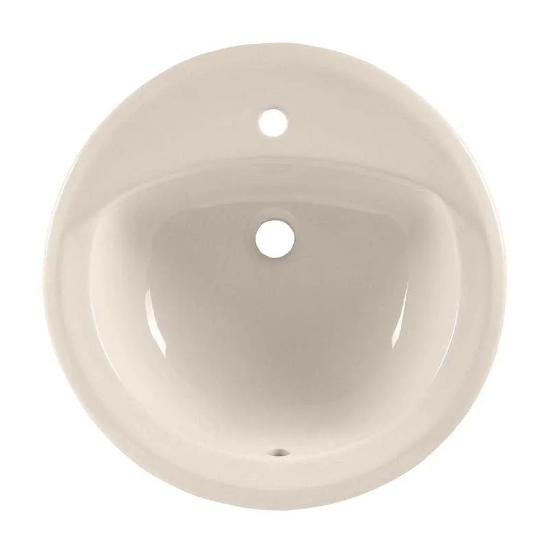 American Standard 0490.156.222 Rondalyn Self-Rimming Bathroom Sink in Linen