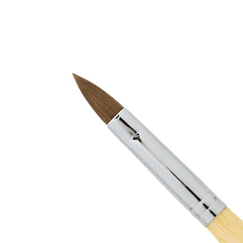 Americanails Faux Kolinsky | Acrylic Brush Oval #8