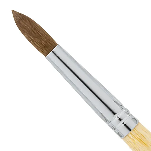 Americanails Faux Kolinsky | Acrylic Brush Round #18