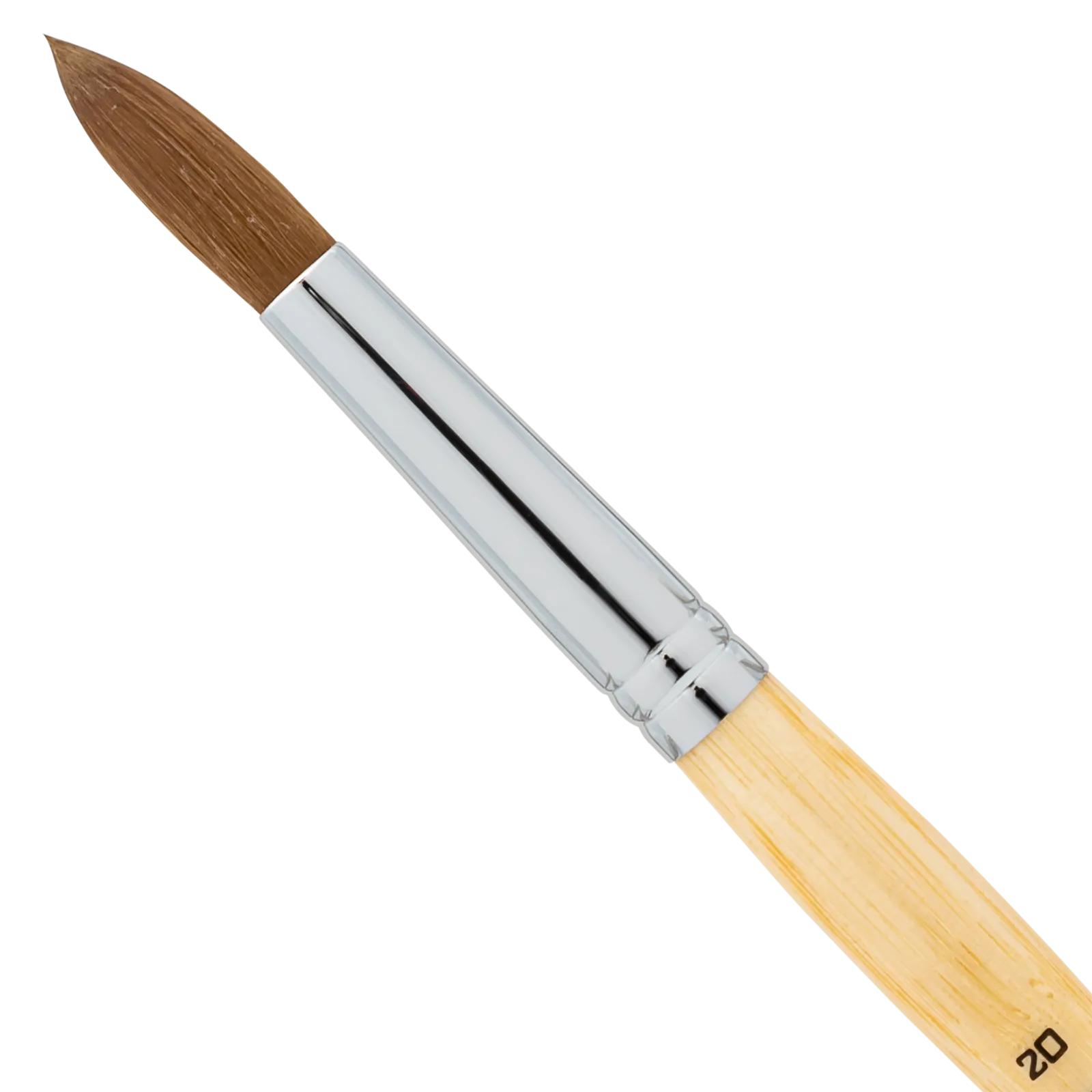 Americanails Faux Kolinsky | Acrylic Brush Round #20