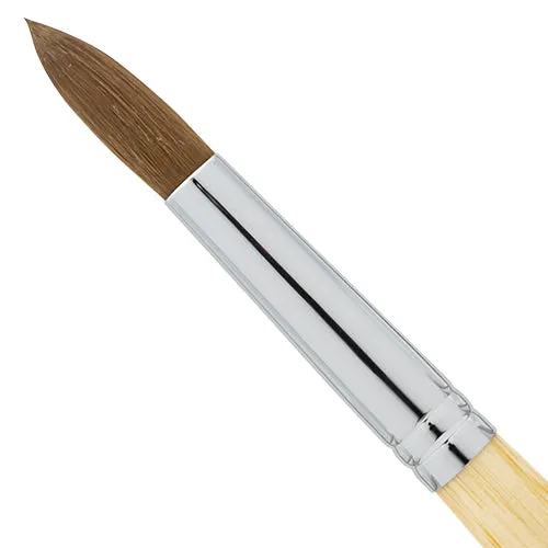 Americanails Faux Kolinsky | Acrylic Brush Round #20