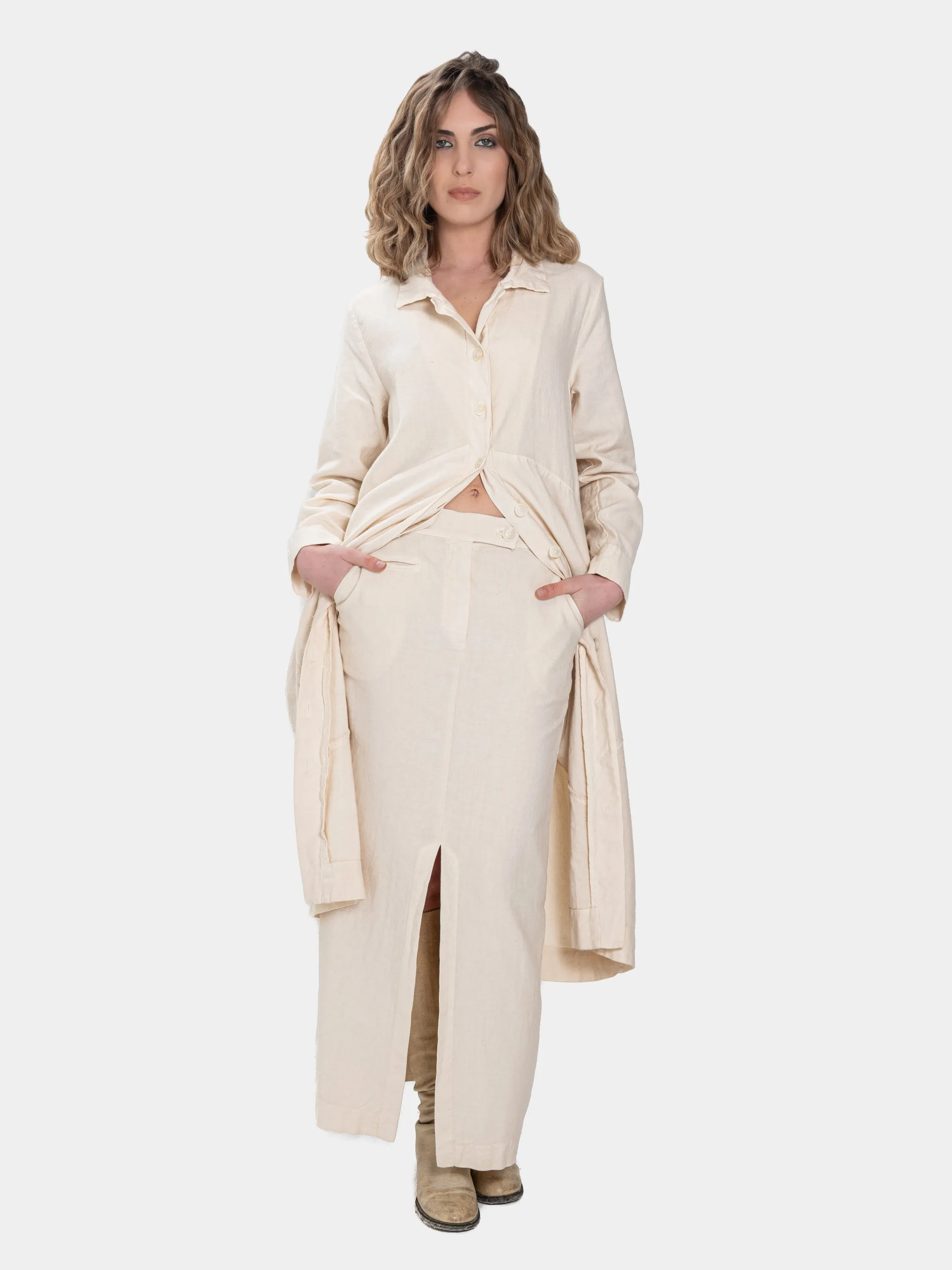 Amphora Coat With Zipper