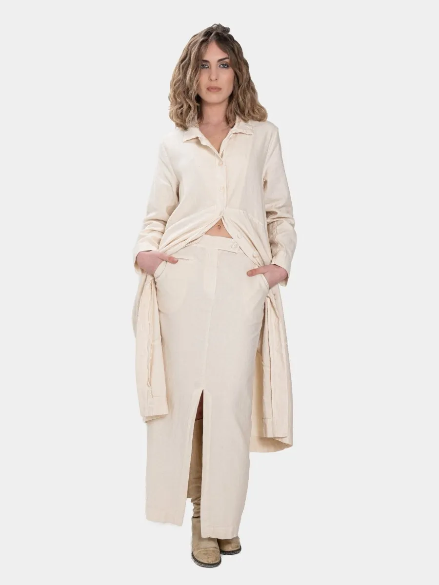 Amphora Coat With Zipper
