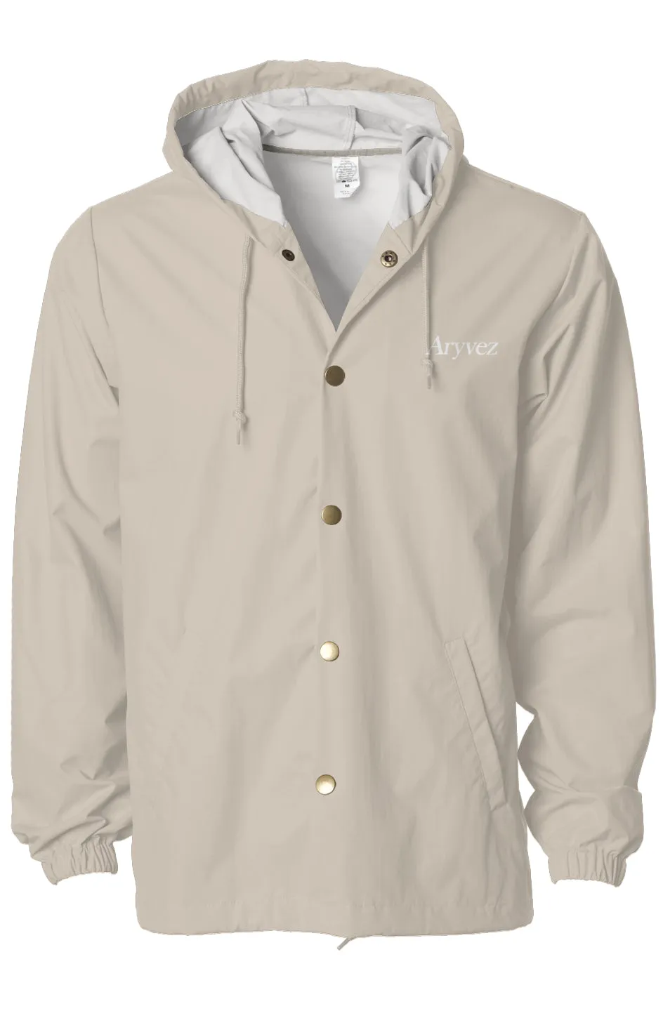 Andies Water-Resistant Hooded Windbreaker