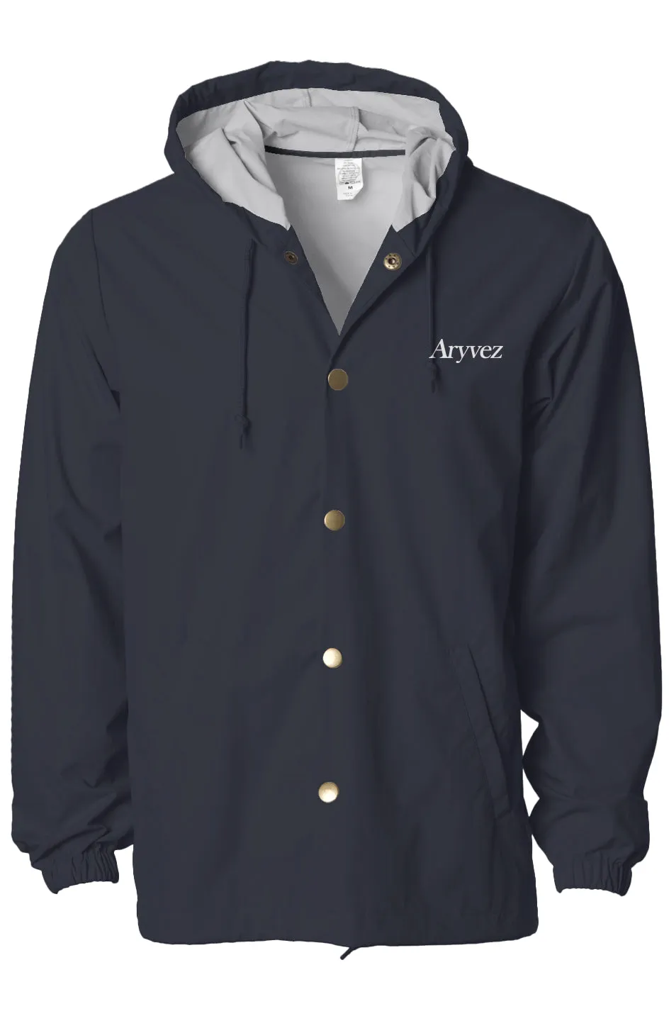 Andies Water-Resistant Hooded Windbreaker