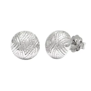 Andrea Candela Patterned Stud Earrings