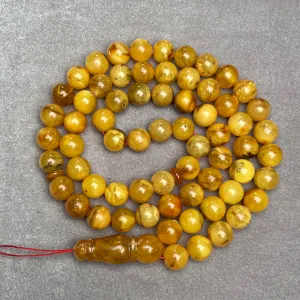ANTIQUE AMBER MISBAHA 11,8mm 62,9g