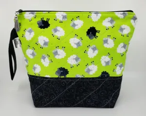 Baa Baa Black Sheep - Project Bag - Medium