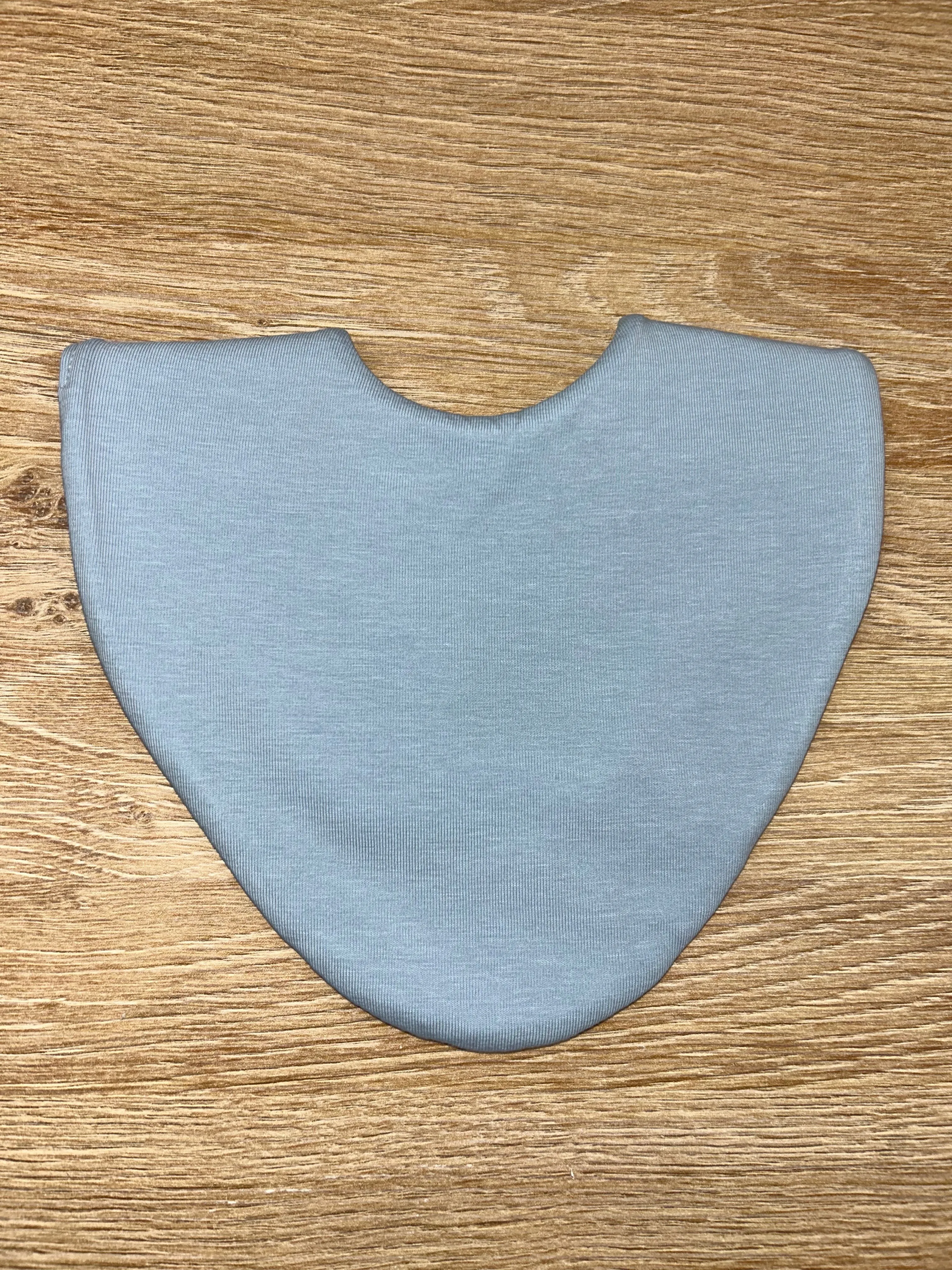 Baby Blue Waterproof Dribble Bib