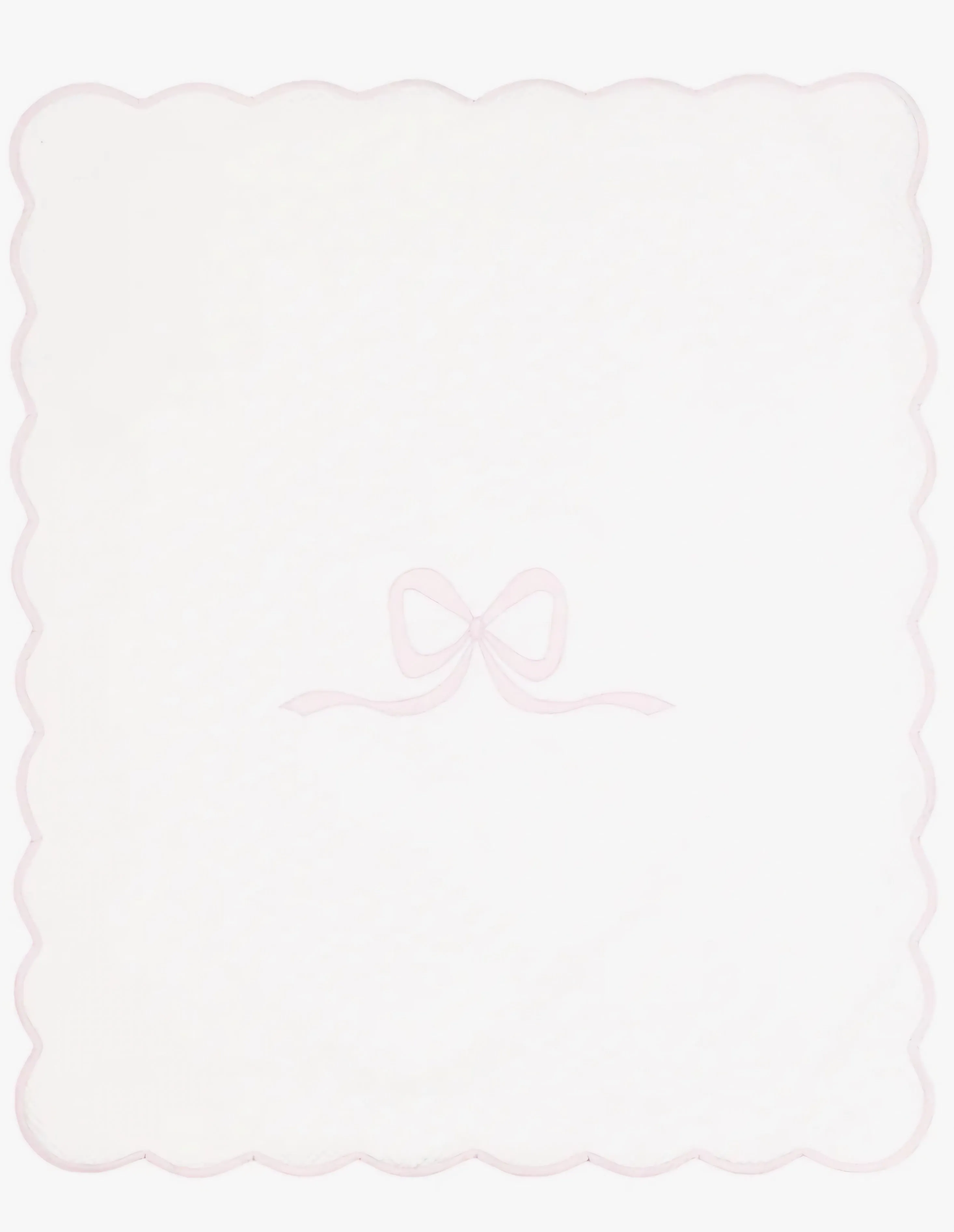 Baby Bow Blankets