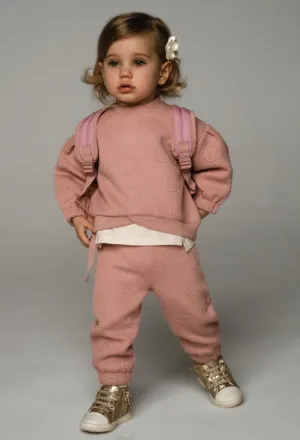 Baby Girls Quilted Tracksuit