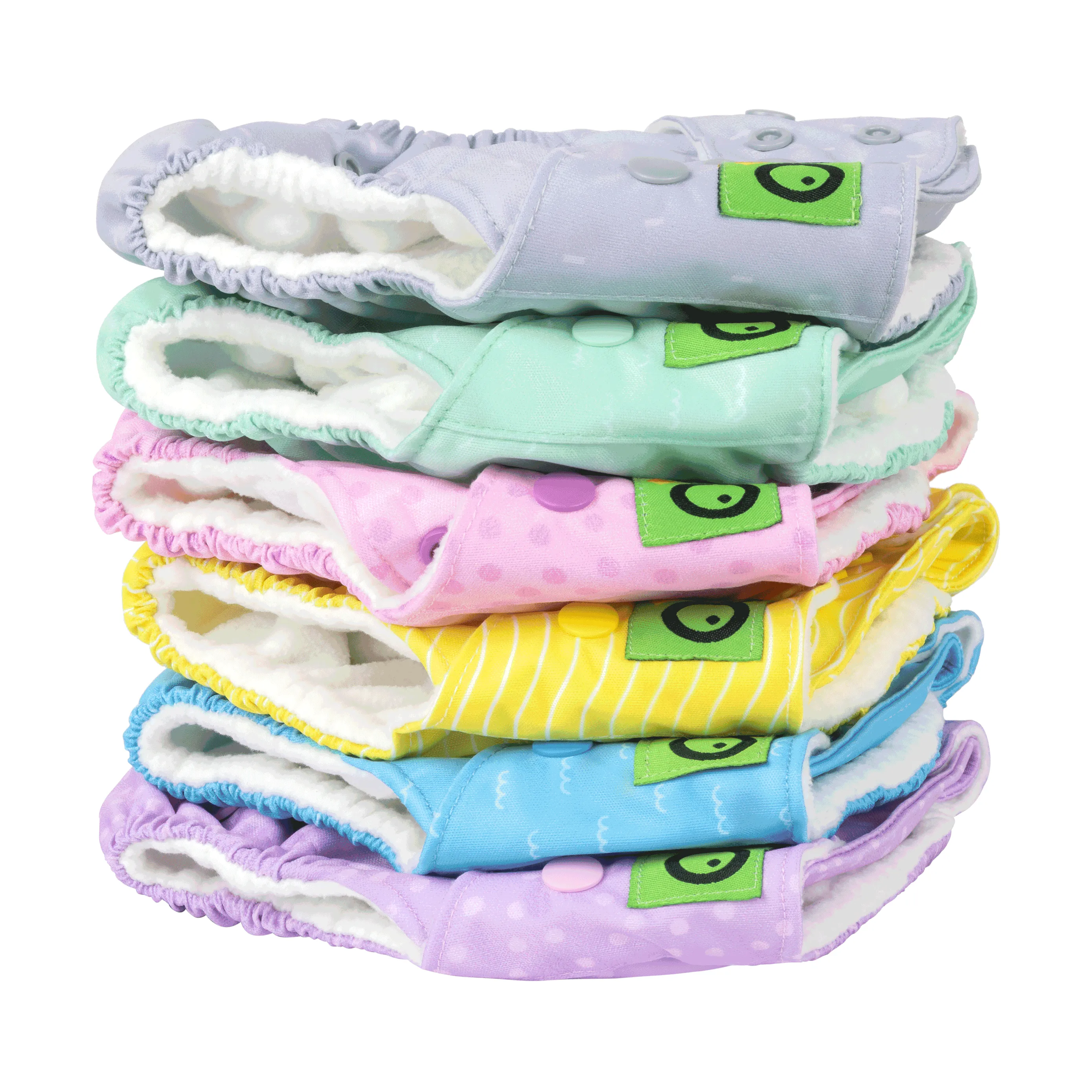 Baby/toddler Reusable Cloth Pocket Diaper ( 2 Inserts) - Allie The Alicorn